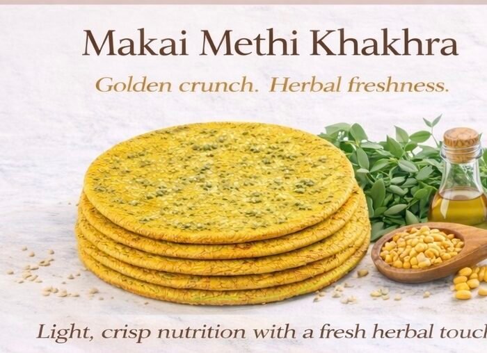 Makai Methi Khakhra