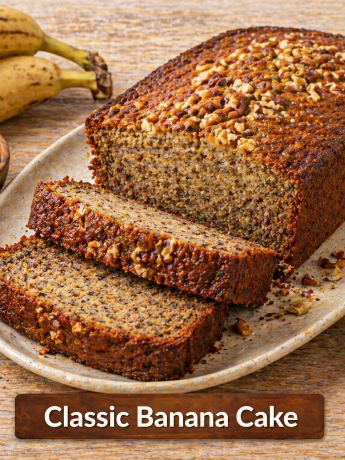 Classic Banana Cake (600g)