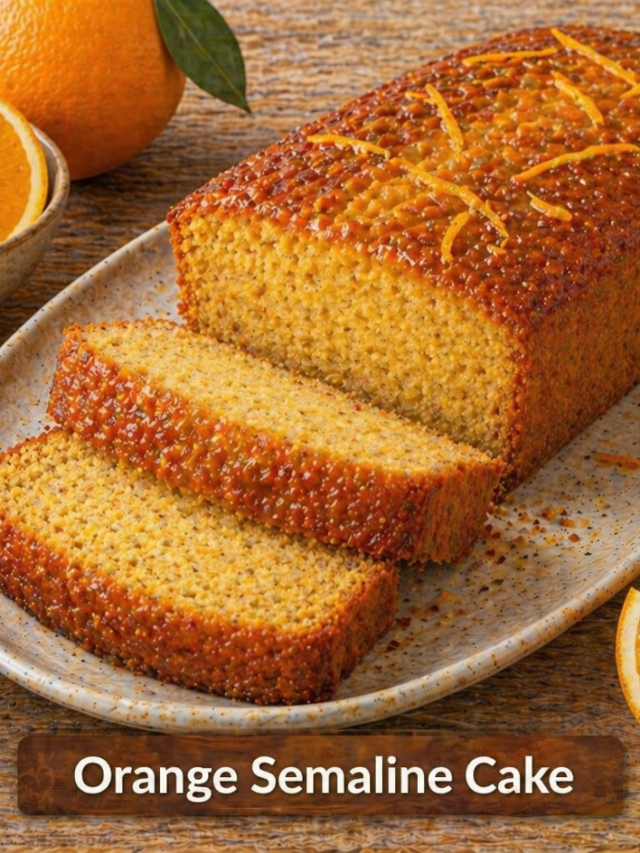 Orange Semolina Cake (500g)
