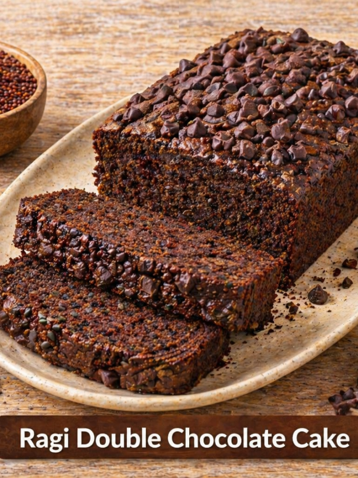 Ragi Double Chocolate Cake (500g)
